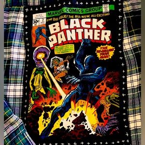 Black Panther Flannel Shirt  XL